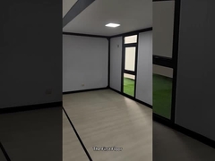 20FT フラット 拡張可能な輸送コンテナ ガラスカーテン壁 ODM