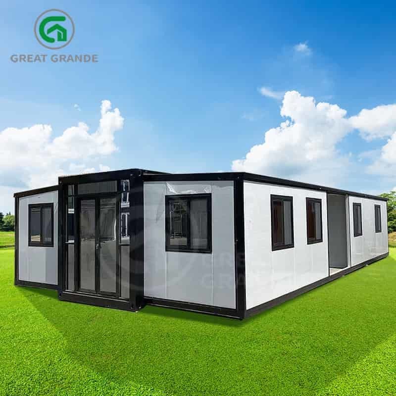 20フィート拡張可能なモジュール型住宅 メーカー 堅牢な建設 ネットワーク外生活 迅速な設置