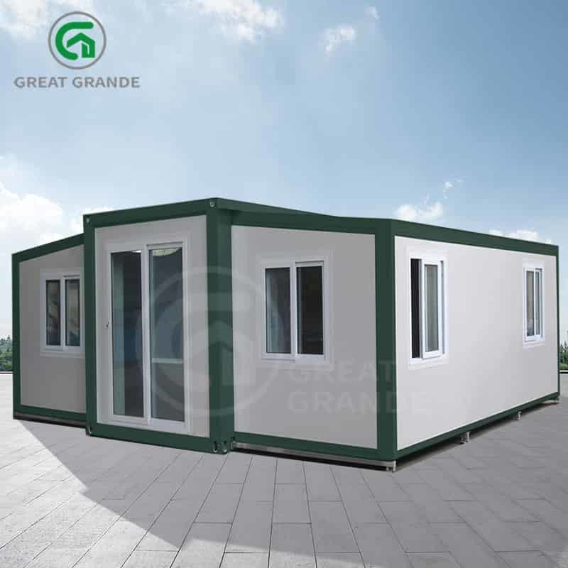 20フィート拡張可能なモジュール型住宅 メーカー 堅牢な建設 ネットワーク外生活 迅速な設置